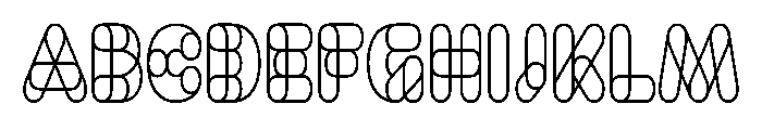 Knochen Condensed Font UPPERCASE