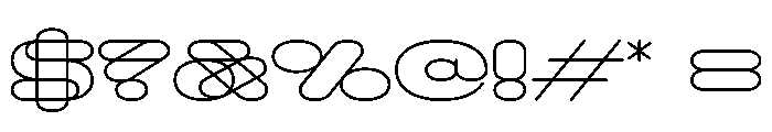 Knochen Extended Font OTHER CHARS
