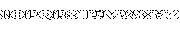 Knochen Extended Font UPPERCASE
