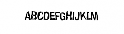 Knucklehead Regular Font UPPERCASE