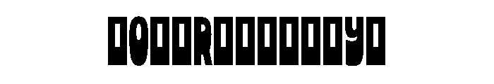 Kodai Devanagari Black Font UPPERCASE