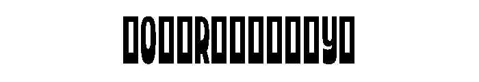 Kodai Devanagari Bold Font UPPERCASE