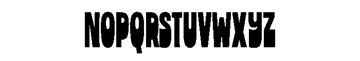 Kodai Latin Black Font UPPERCASE