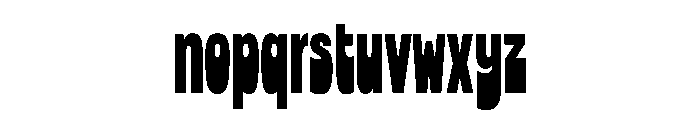 Kodai Latin Black Font LOWERCASE