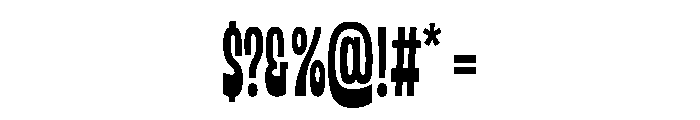 Kodai Latin Bold Font OTHER CHARS