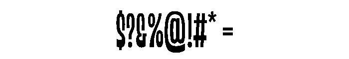 Kodai Latin Medium Font OTHER CHARS