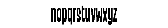 Kodai Latin Medium Font LOWERCASE