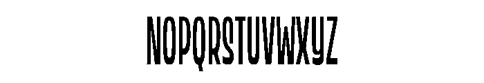 Kodai Latin Regular Font UPPERCASE