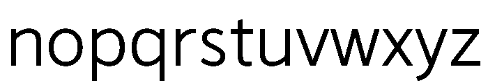 Koddiud Ongothic Regular Font LOWERCASE