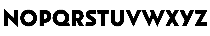 Kokoschka Medium Font UPPERCASE