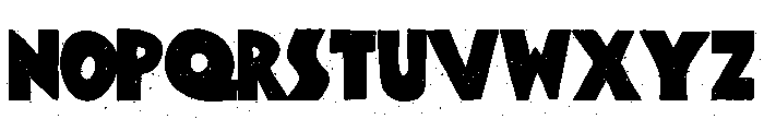 Kokoschka Printed Font LOWERCASE