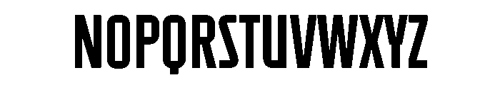 Komu New D Font LOWERCASE