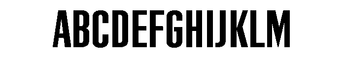 Komu New F Font UPPERCASE