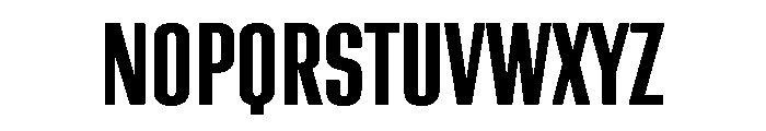 Komu New F Font UPPERCASE
