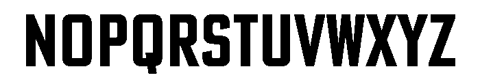 Komu New Semibold Font UPPERCASE