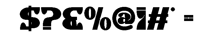 KOVA-Regular Font OTHER CHARS