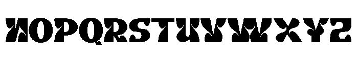KOVA-Regular Font UPPERCASE