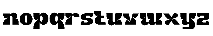 KOVA-Regular Font LOWERCASE