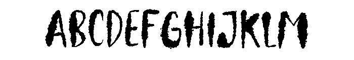 Kobul Regular Font UPPERCASE