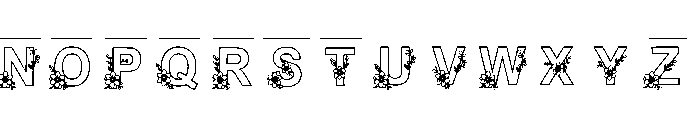 Koby Regular Font UPPERCASE