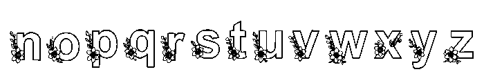 Koby Regular Font LOWERCASE