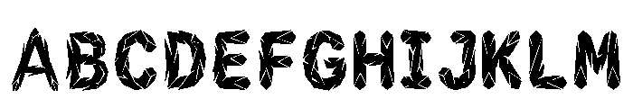 Kodiak Regular Font UPPERCASE