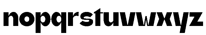 Koera Bold Font LOWERCASE