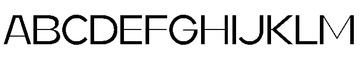 Koera Extra Light Font UPPERCASE