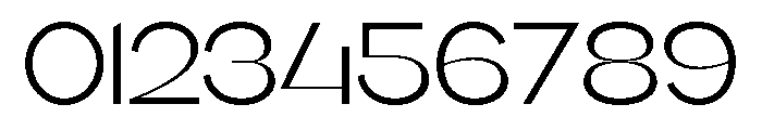 Koera Thin Font OTHER CHARS