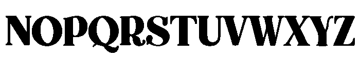 Koffeira Font UPPERCASE