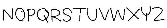 Koi FLo Font UPPERCASE