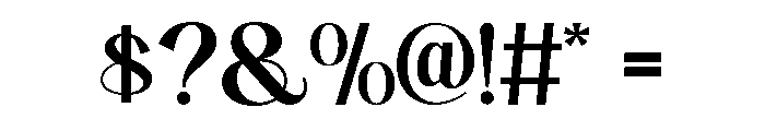 Koiga Font OTHER CHARS