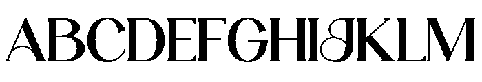 Koiga Font UPPERCASE