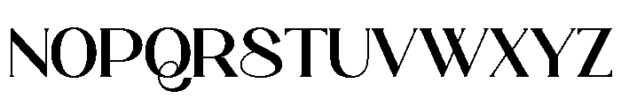 Koiga Font UPPERCASE