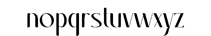 Koirla Font LOWERCASE