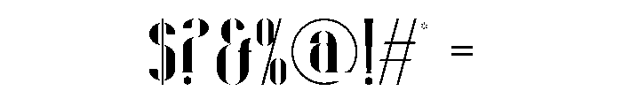 Koliama Font OTHER CHARS