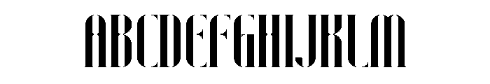 Koliama Font UPPERCASE