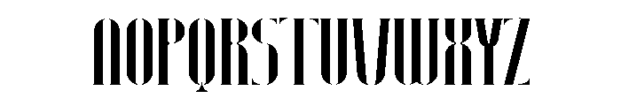 Koliama Font UPPERCASE