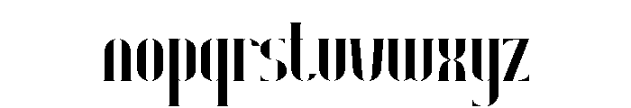 Koliama Font LOWERCASE