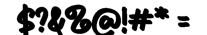 Koliyo Font OTHER CHARS