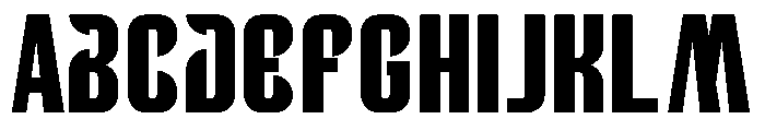 Kolone Font UPPERCASE