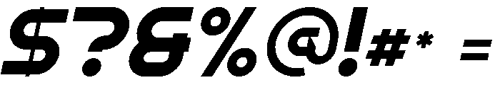 Kolora Italic Font OTHER CHARS