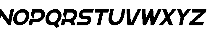 Kolora Italic Font UPPERCASE