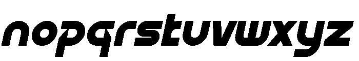Kolora Italic Font LOWERCASE
