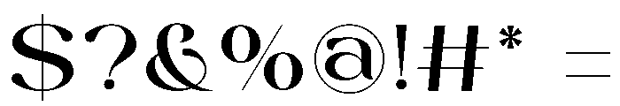 Kolwer Font OTHER CHARS