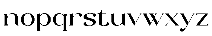 Kolwer Font LOWERCASE