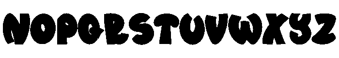Komas Cartoon Font UPPERCASE