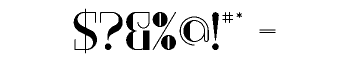 Kompot Display Display Font OTHER CHARS