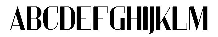 Kompot Display Display Font UPPERCASE
