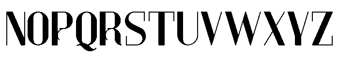 Kompot Display Display Font LOWERCASE